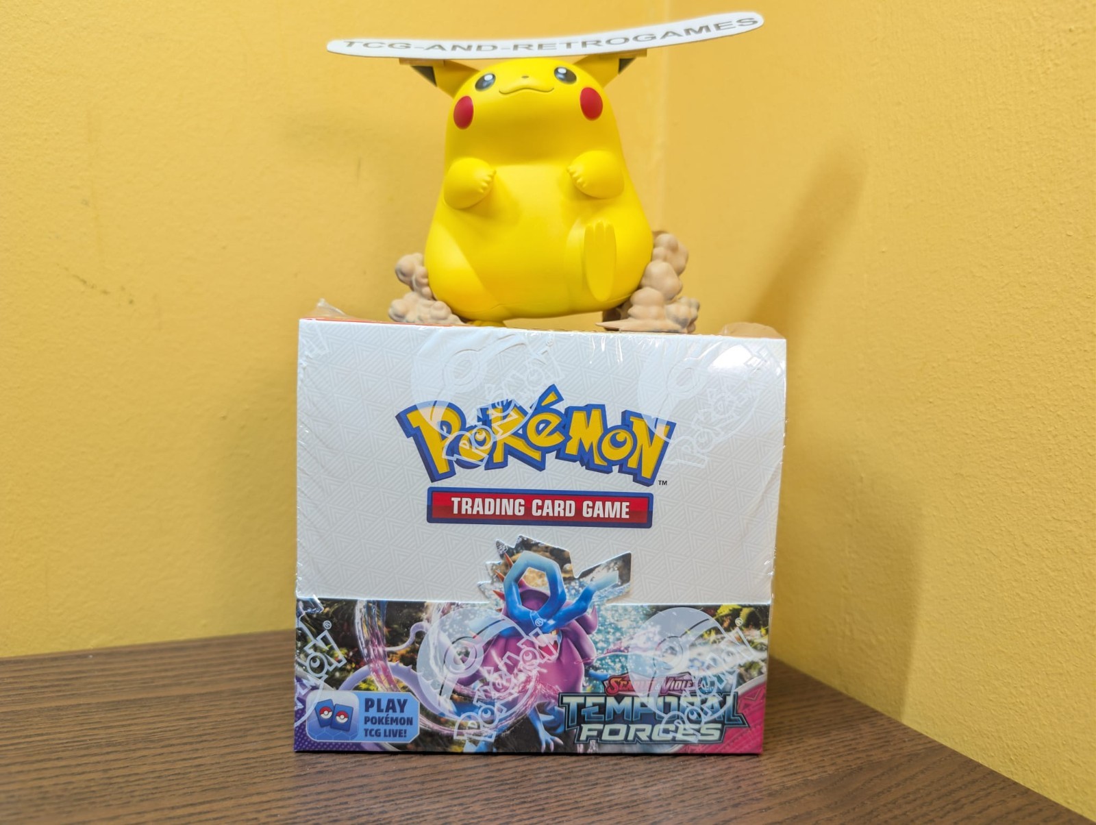 Pokemon S & V Temporal Forces Booster Box 36 Packs Brand New & Factory Sealed!