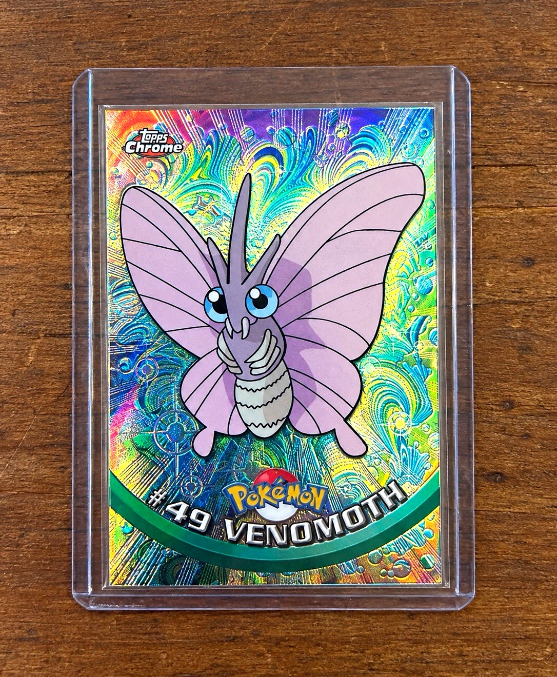 🦋  Pokemon Topps | VENOMOTH SPARKLE Halo | Ultra Rare 🦋