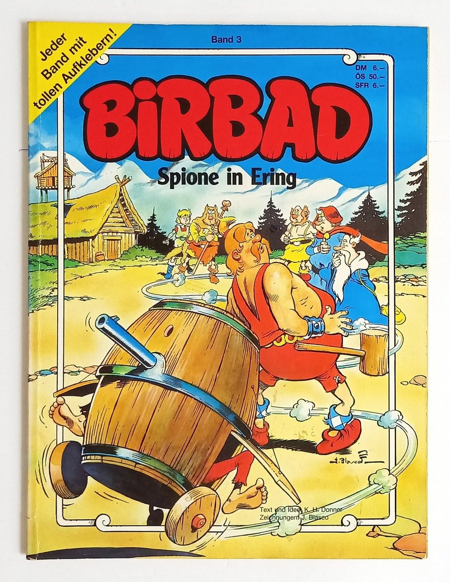 BiRBAD Volume 3 - Spie in Ering - Fumetto - Vintage - K. H. Donner