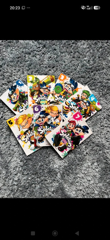 Lot de 7 mangas spatoon