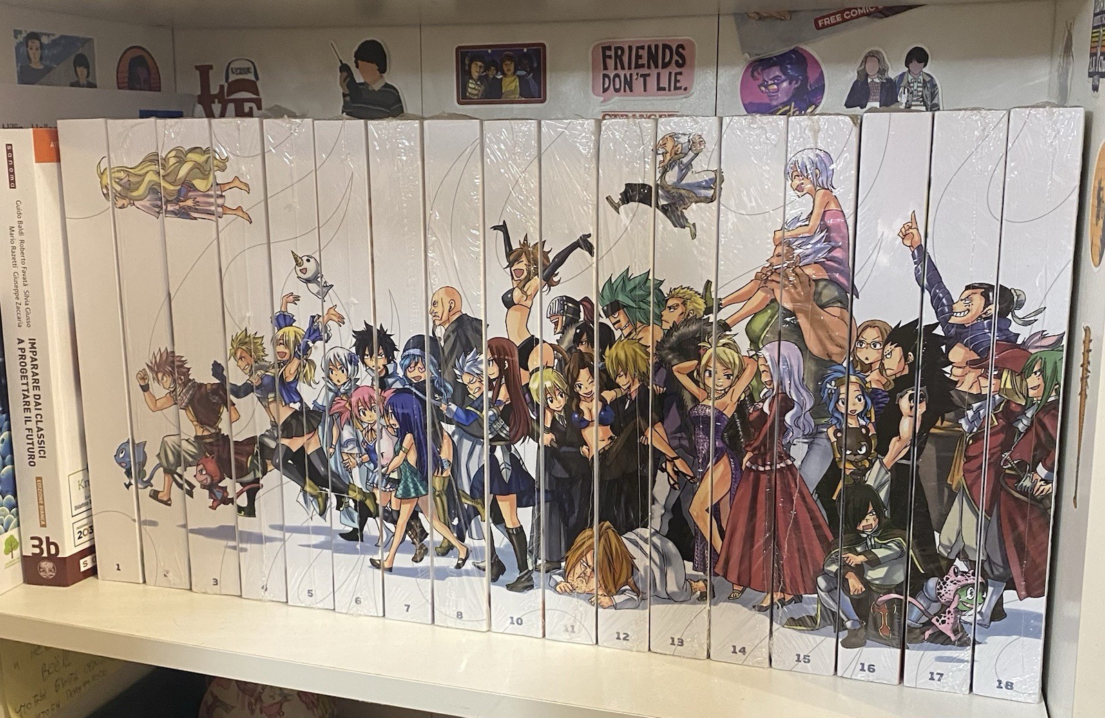 Manga lotto edizione integrale Fairy Tail hachette volumi 1-18 nuovi sigillati !