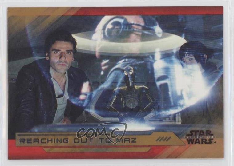 2018 Topps Star Wars: The Last Jedi Series II Bronze /99 Poe Dameron C-3PO 07uj