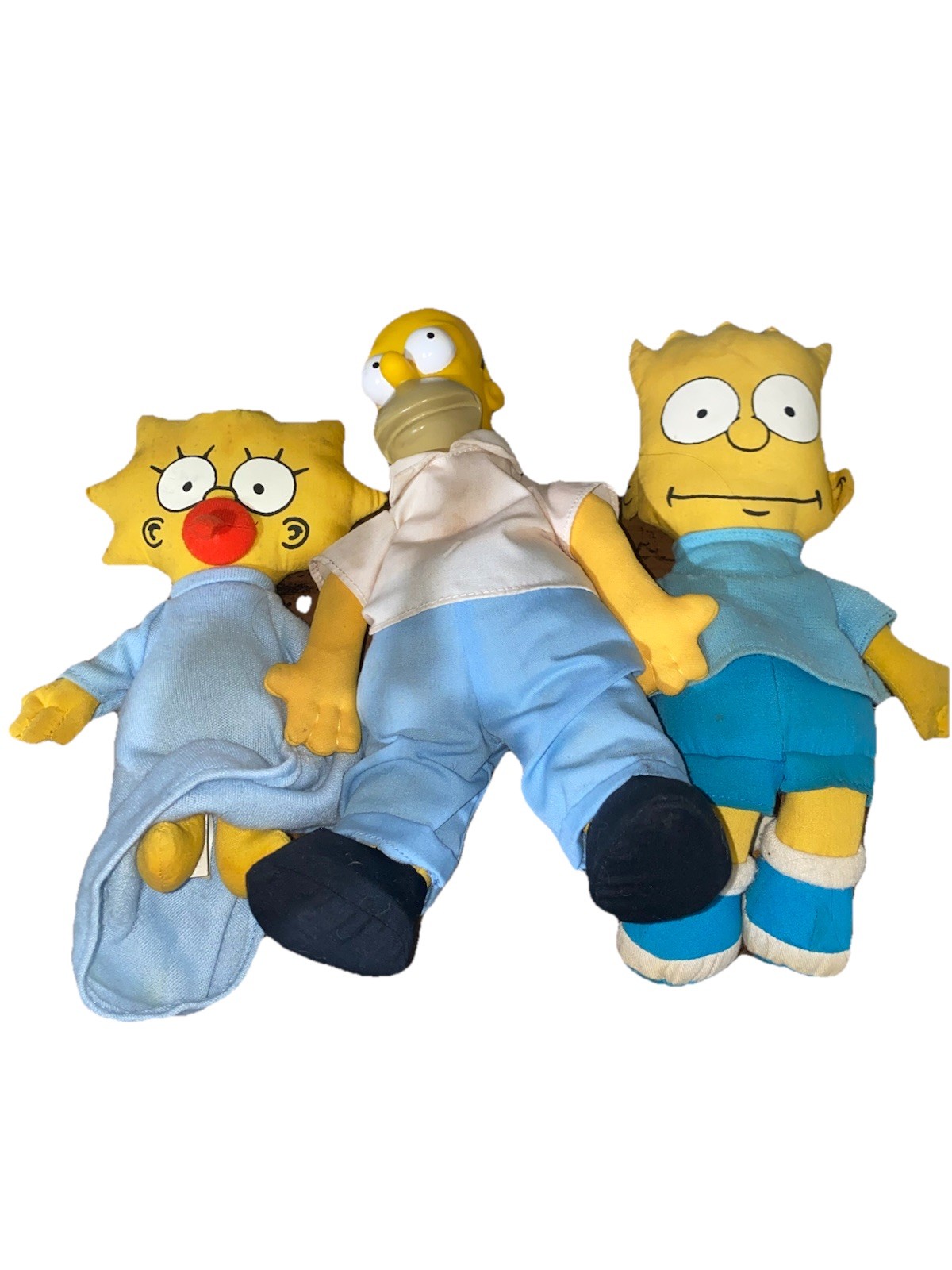 Bambole Simpsons Homer, Bart, Maggie 1990 Matt Groening Century Fox Film Corp