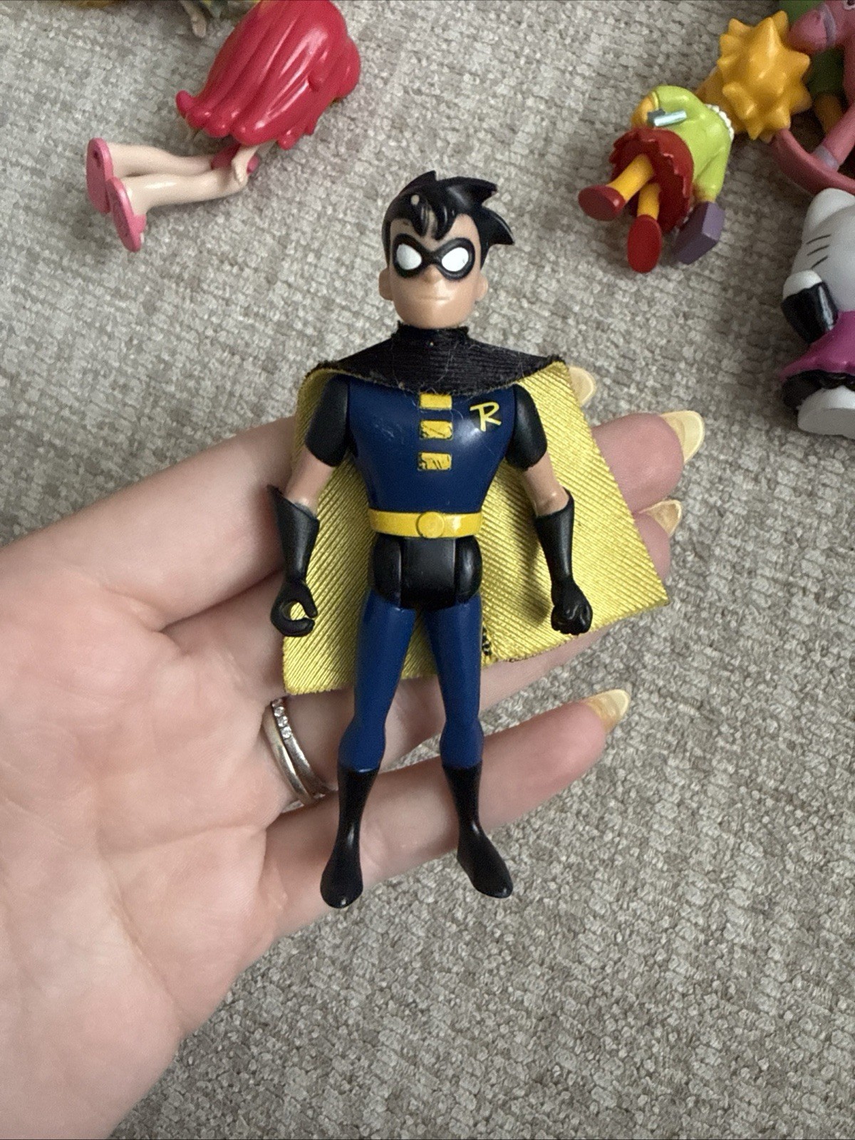 Batman the animated series BLUE ROBIN Tim Drake DC universe mattel adventures