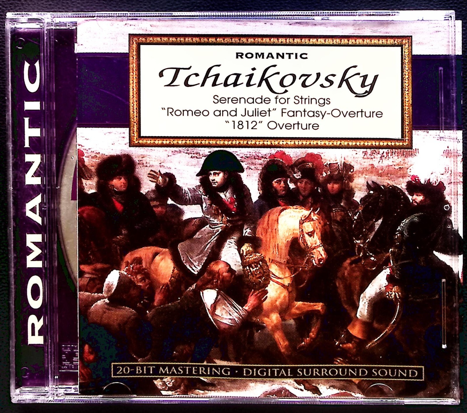 TCHAIKOVSKY–ROMANTIC: SERENADE FOR STRINGS/"ROMEO AND JULIET".. CD 6565