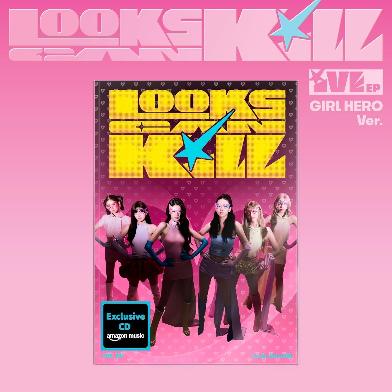 GIRL HERO Ver. IVE EP Looks Can Kill CD PRESALE Oct/30/2026
