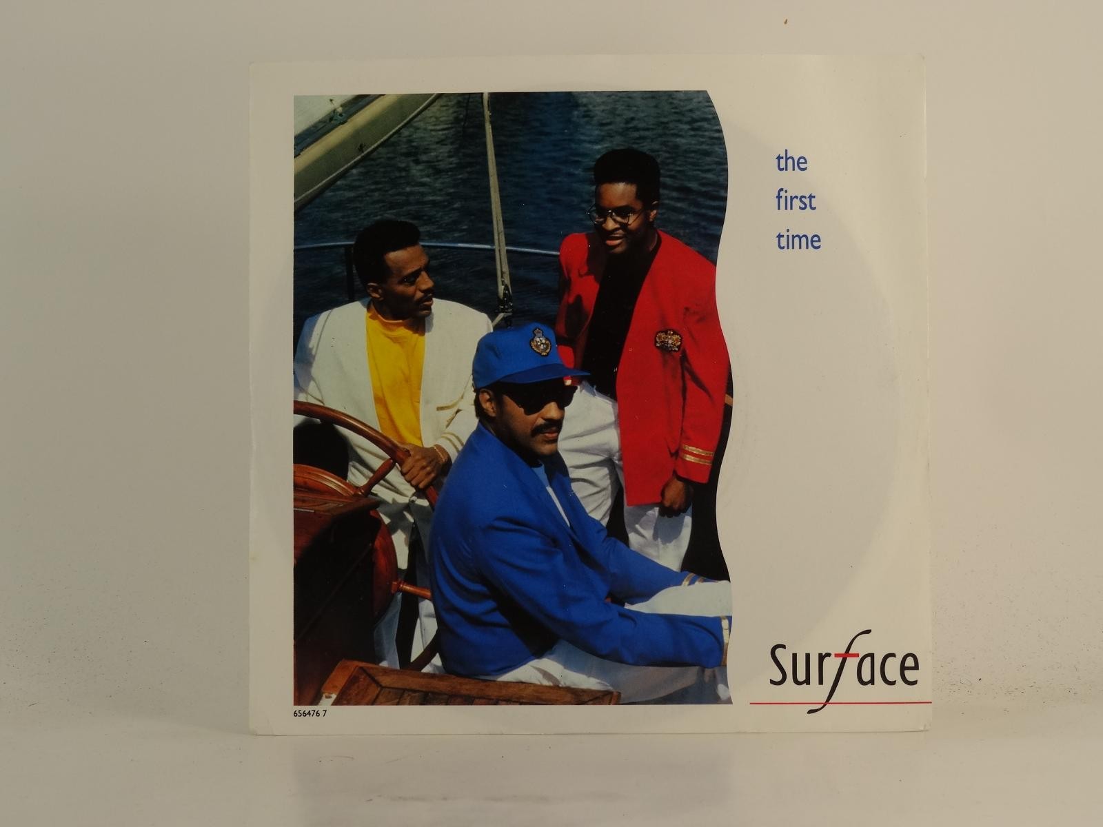 SURFACE THE FIRST TIME (78) 2 Track 7" Single plus Picture Sleeve CBS