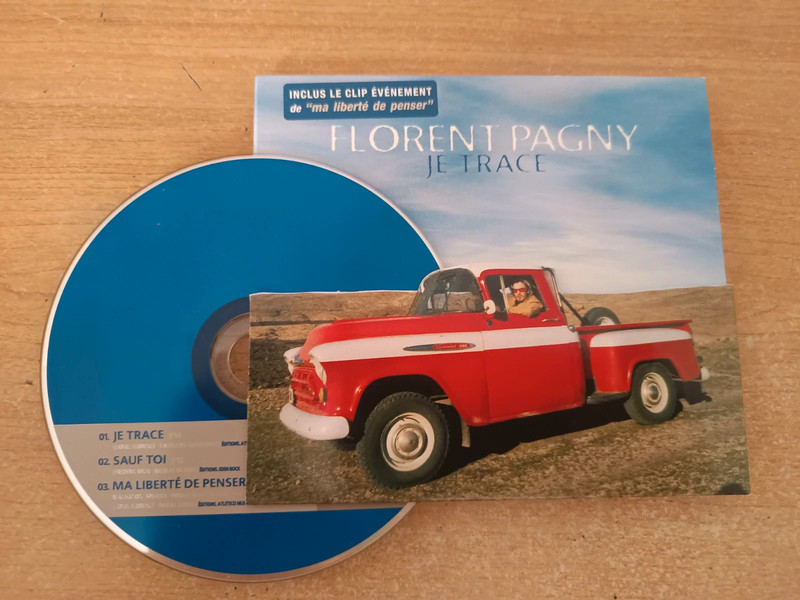 Cd single Florent Pagny Édition limitée