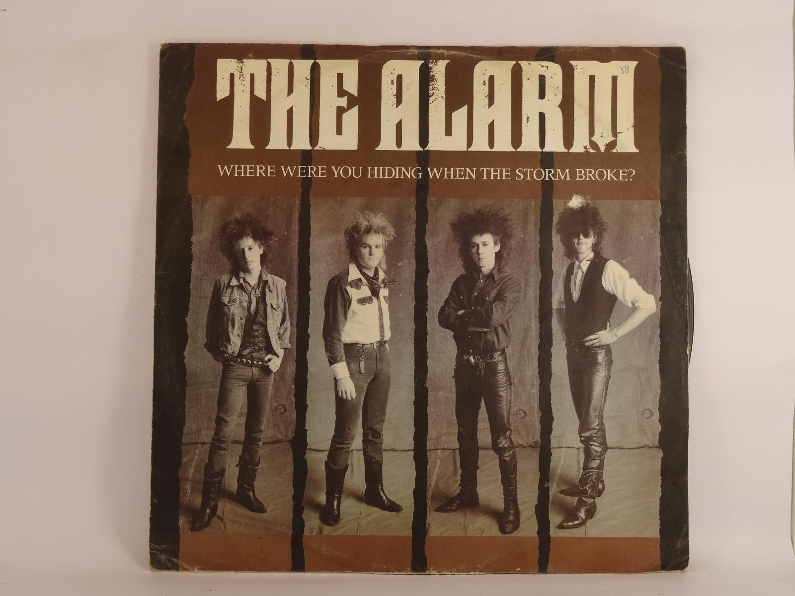 THE ALARM WHERE WERE YOU HIDING WHEN THE STORM BROKE? (266) 3 Track 12" Single i