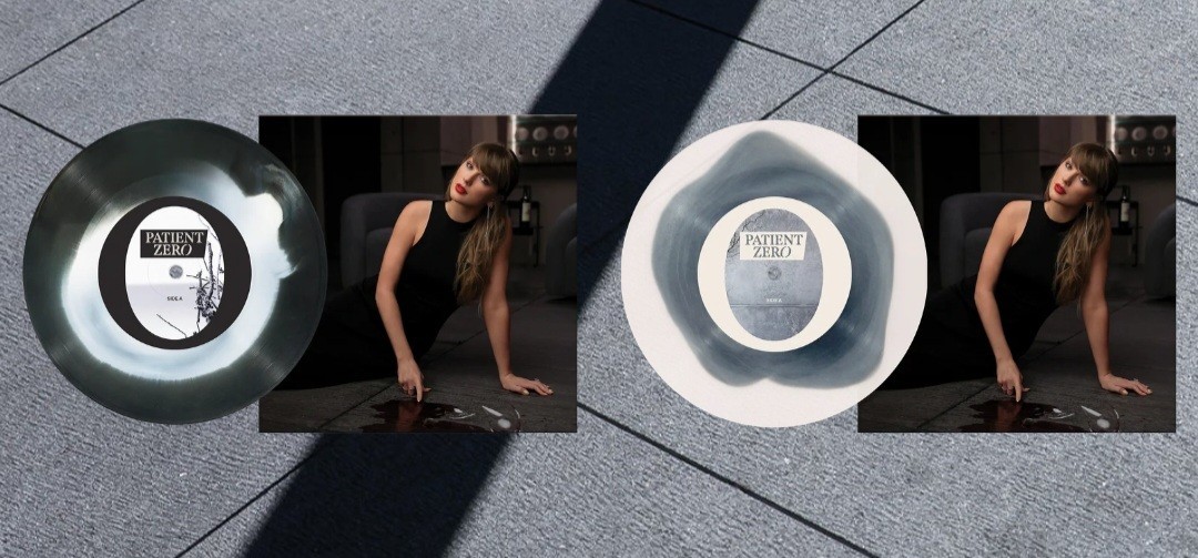 Taylor Swift Vinyl 7" PAIR Patient Zero: Reflected Light + His Halo LP PRESALE