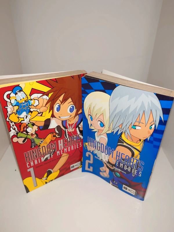 Kingdom Hearts Chain of Memories Manga Band 1 & 2