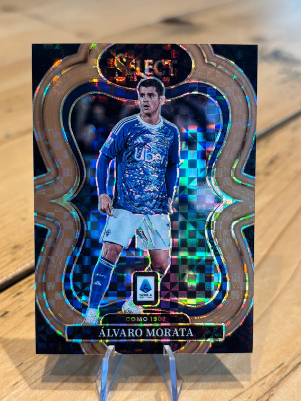 2025 Panini Select Alvaro Morata Como #/99