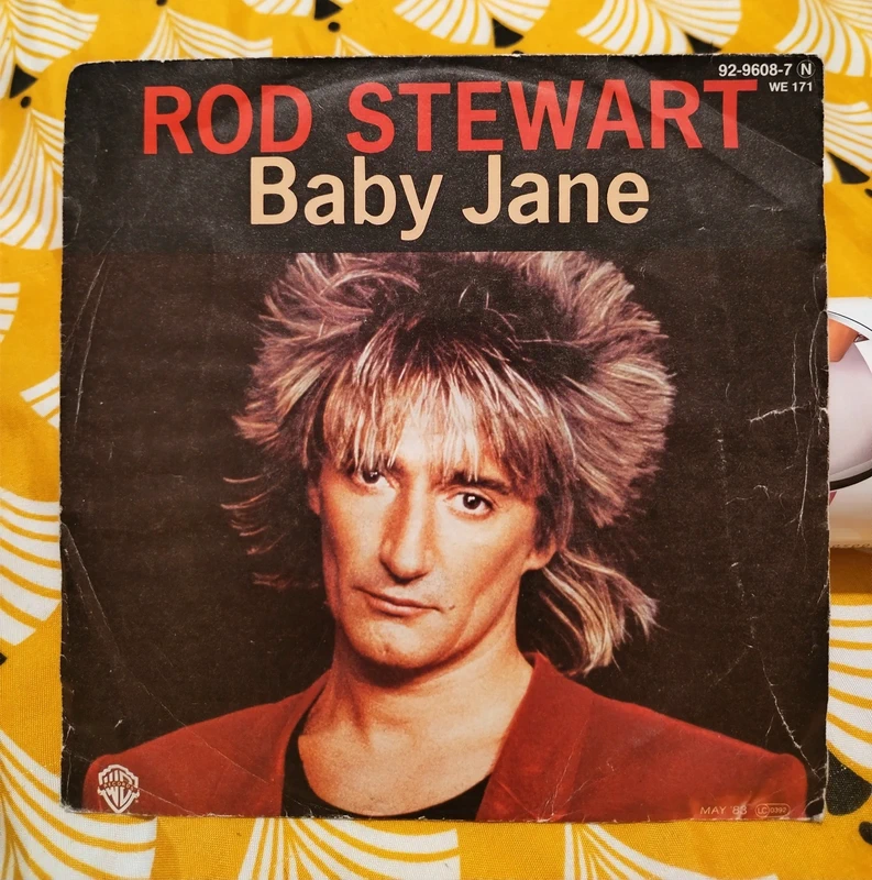 Vinyle 45 tours - Rod Stewart - Baby Jane