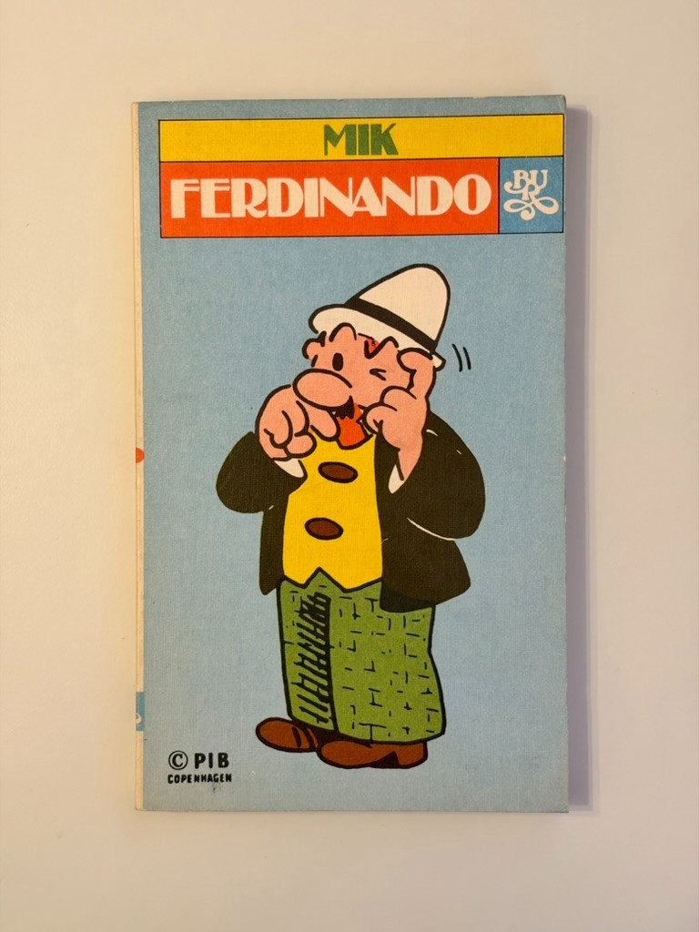 FERDINANDO by MIK - Fumetto Vintage 1976 - BUR Rizzoli Italia - Da Collezione