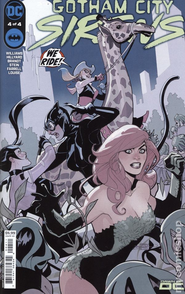 Gotham City Sirens #4A NM 2024 Stock Image