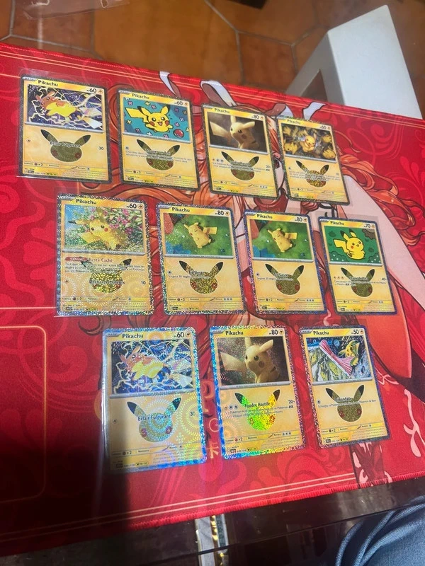 Lot Pikachu 30ans