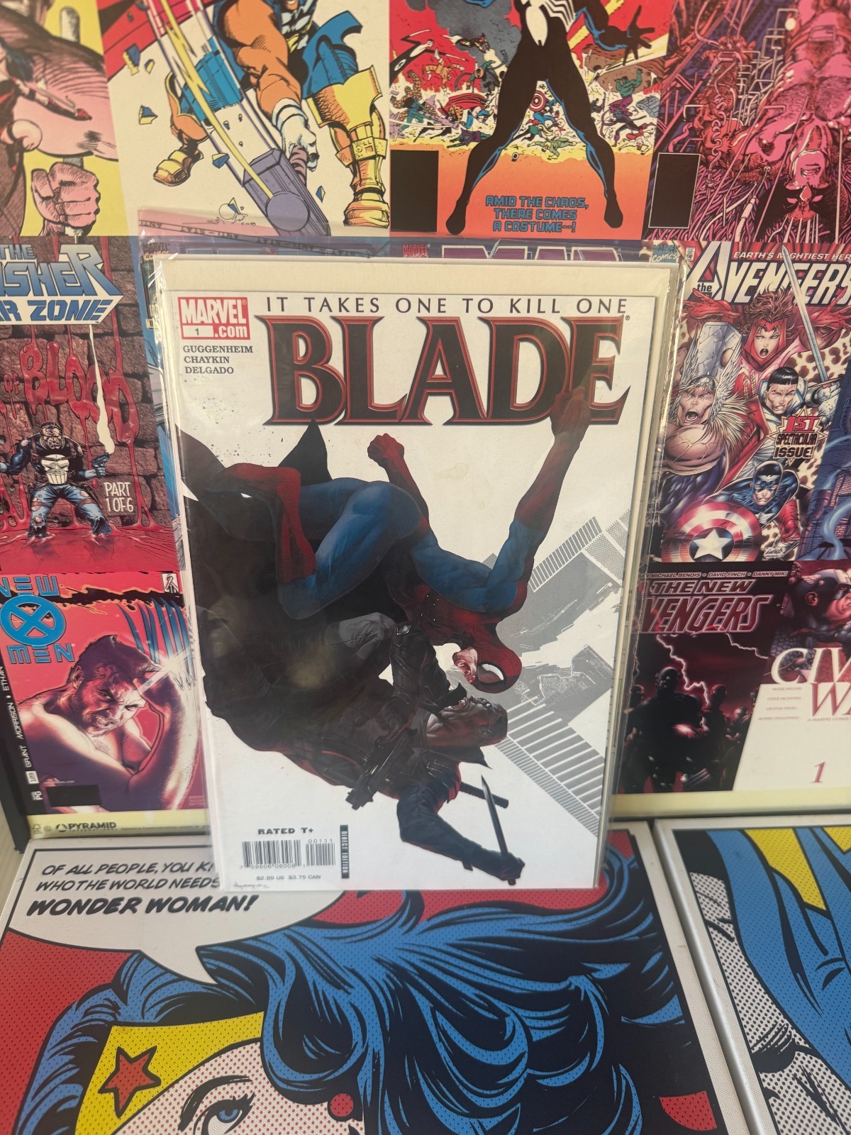 Blade It Takes One to Kill One 1-12 Complete Run 2006 Marvel Comics