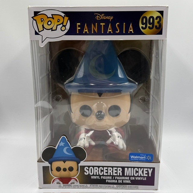 Funko Pop Disney Fantasia Stregone Topolino 993 Walmart Esclusiva Figura in Vinile