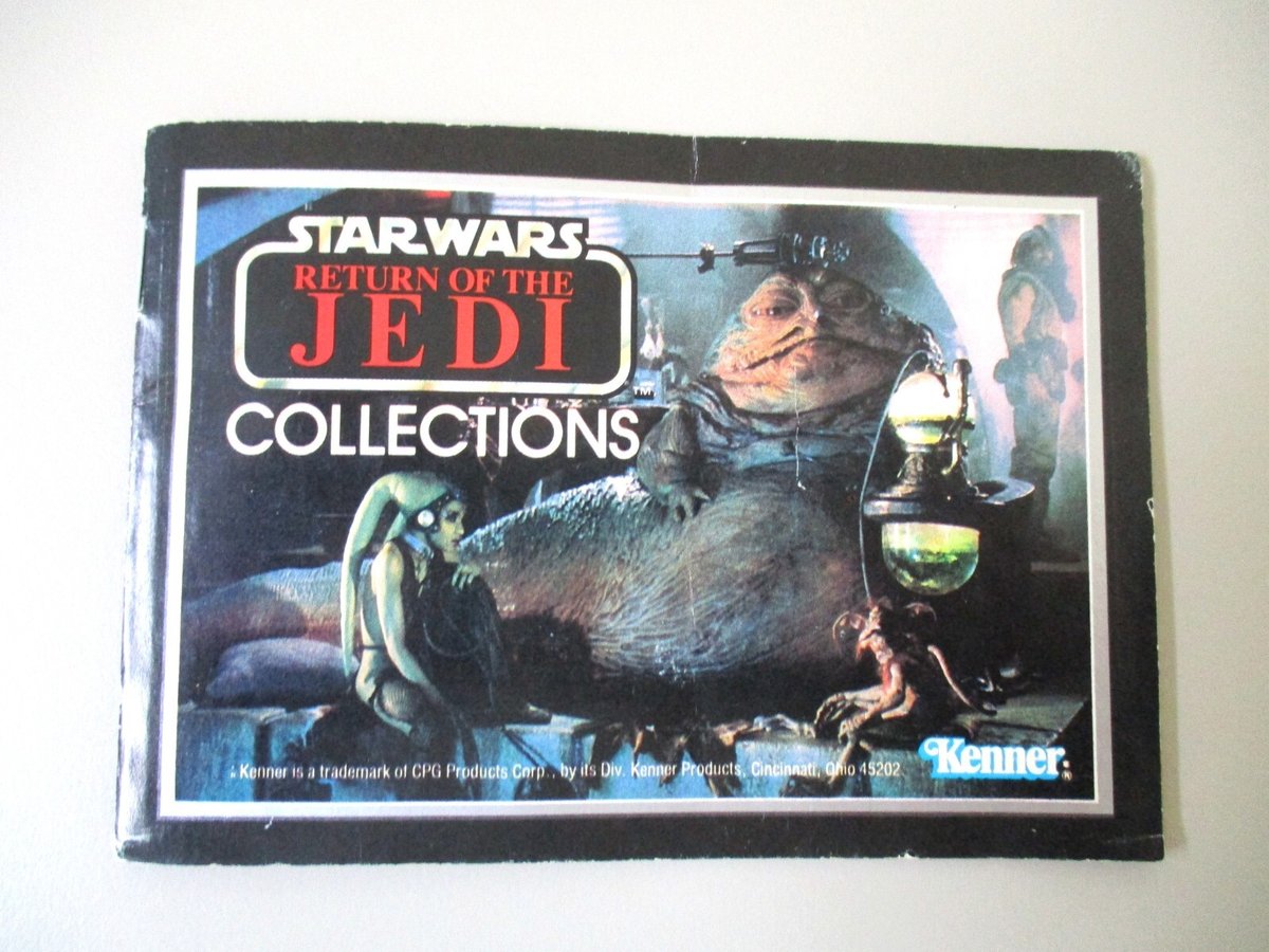 CATALOGO VINTAGE STAR WARS RITORNO DELLO JEDI COLLEZIONI - V.G. CONDIZIONI B