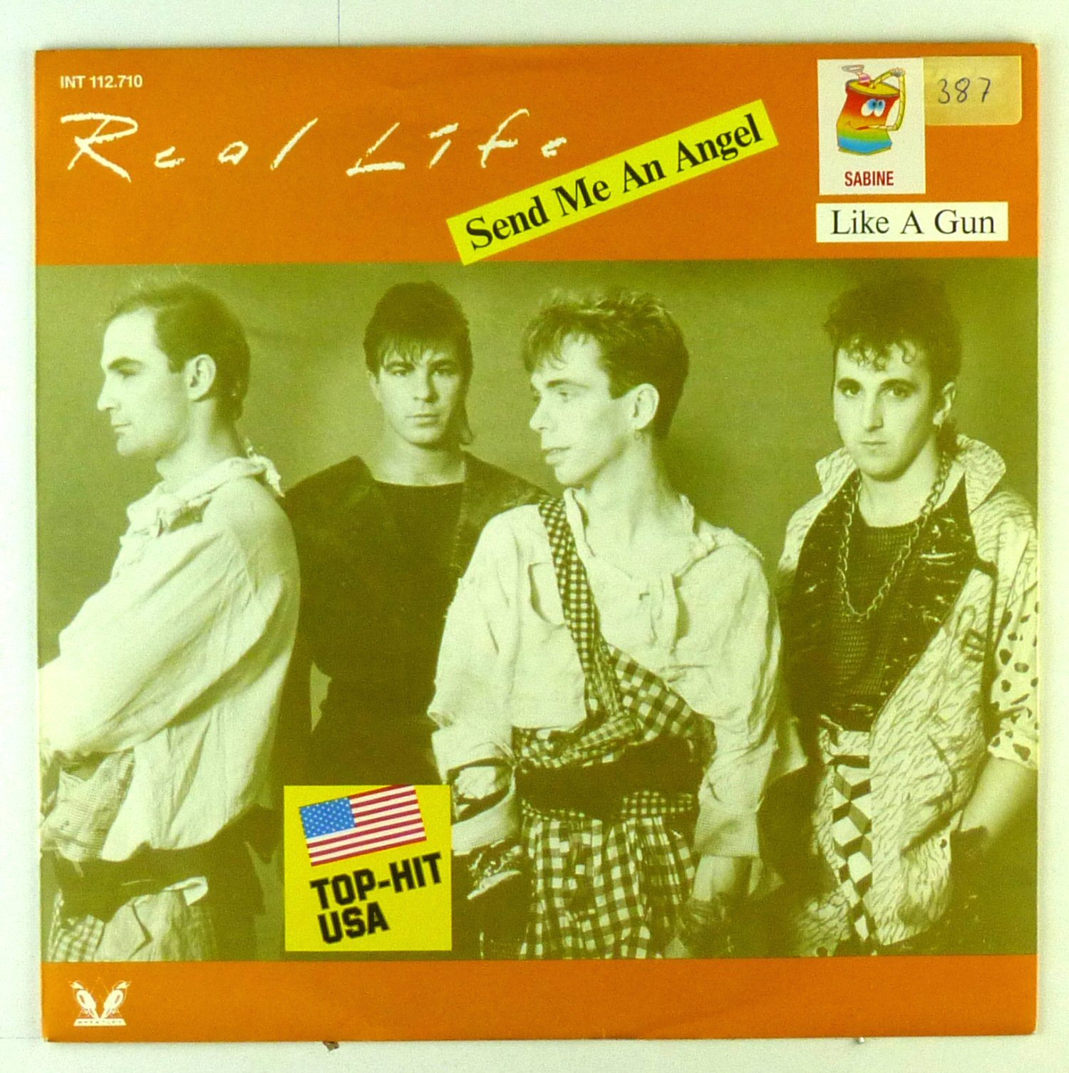 7" Singolo - Vita Reale - Inviami Un Angelo - S1964 - Lavato E Pulito