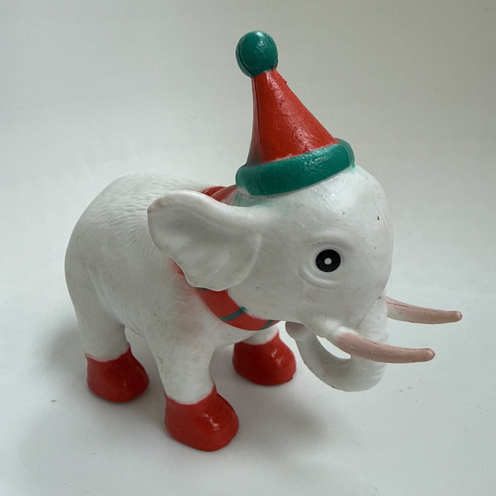 Ankyo Party Elephant 4” Toy Christmas Figure Figure With Hat