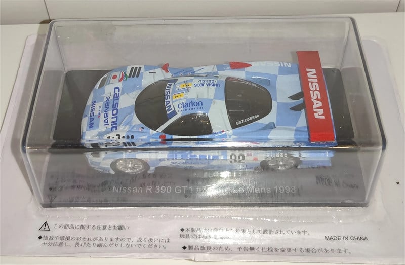 Nissan R 390 GT1 - 3º Le Mans 1998 - Aguri Suzuki, Kazuyoshi Hoshino, Masahiko Kageyama
