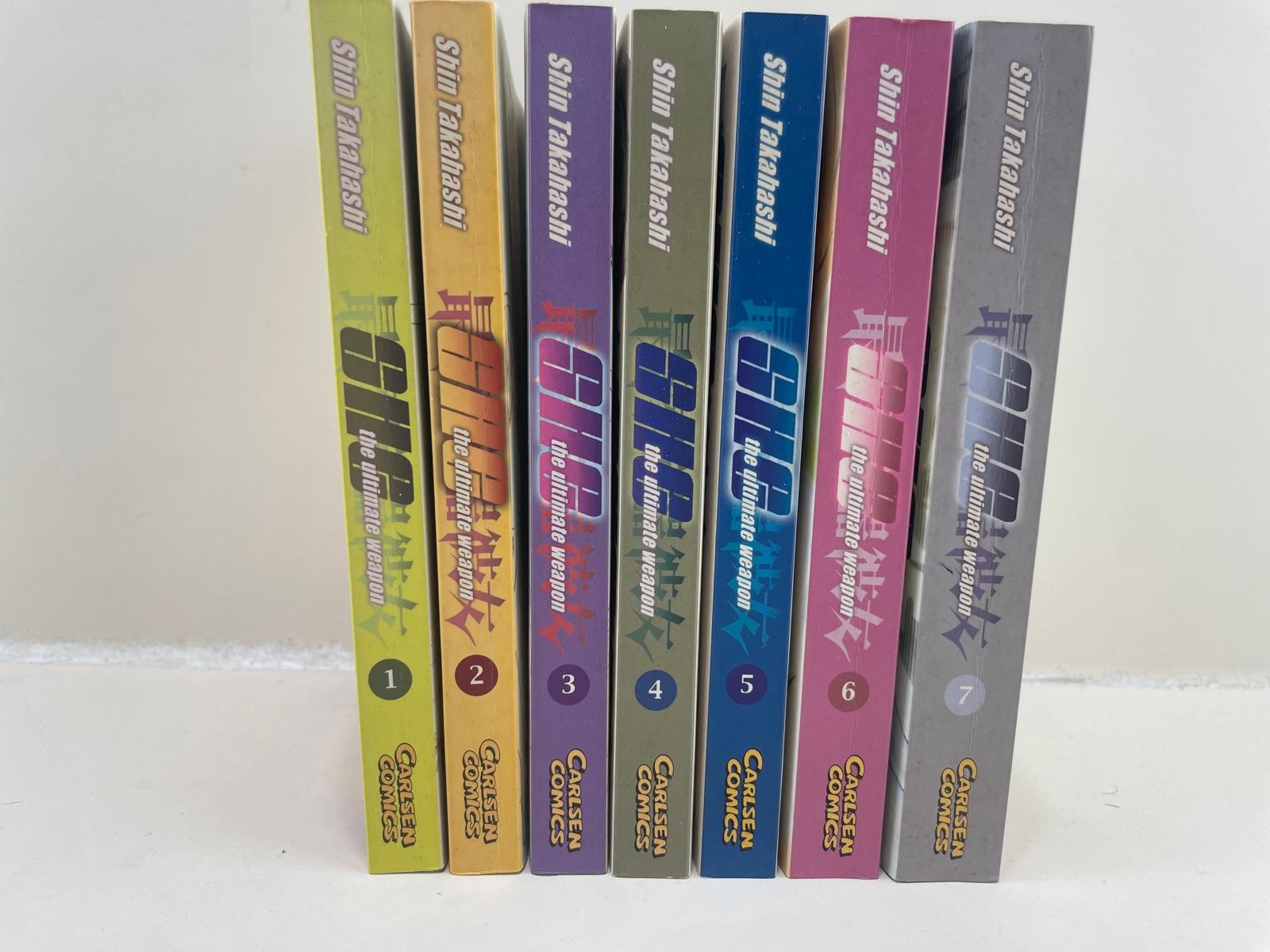 She the ultimate Weapon 1-7, confezione completa, buone condizioni, manga, italiano. Z1-2