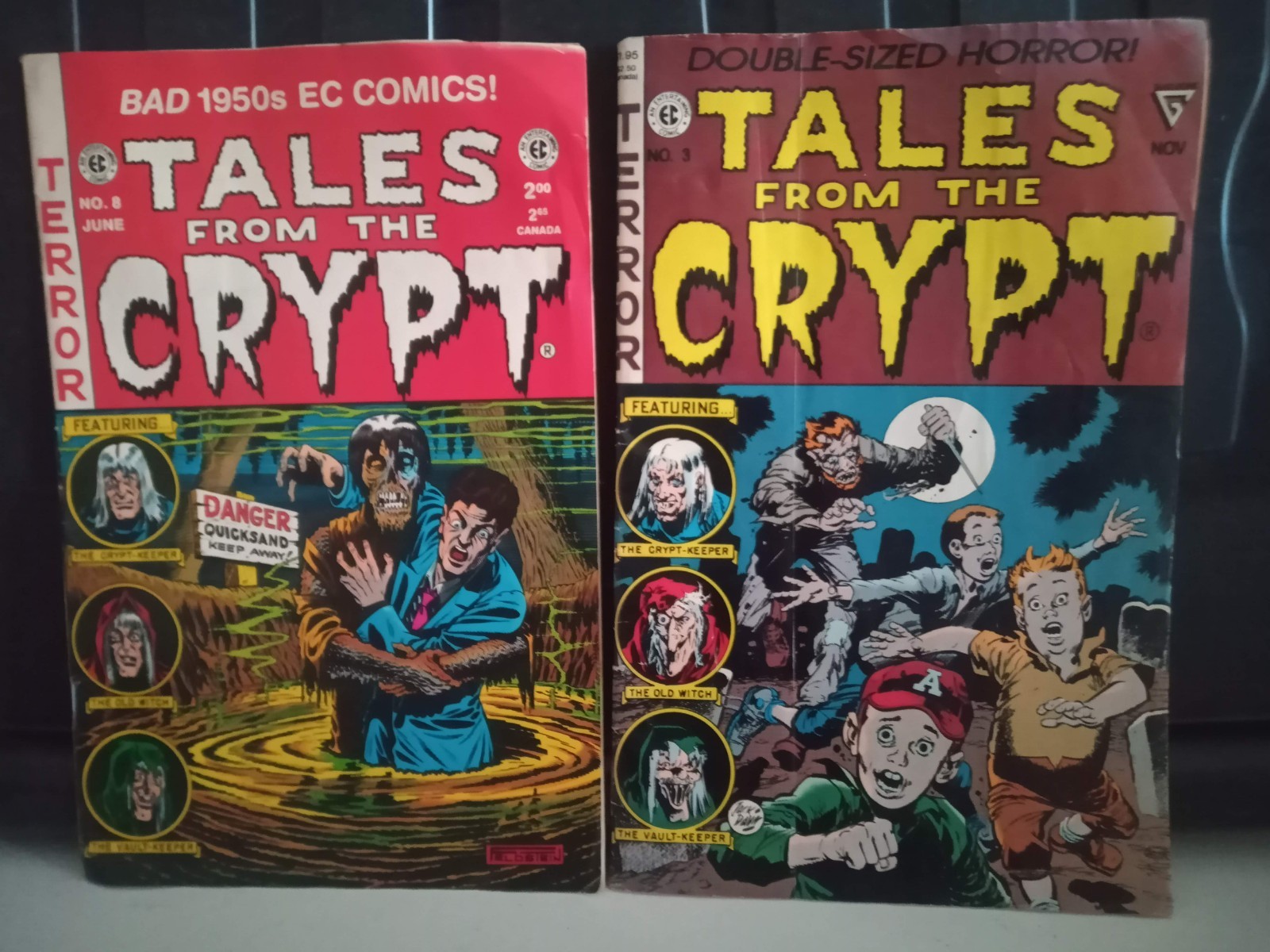 Tales From The Crypt comic - Issue 3 & 8 - Reprint