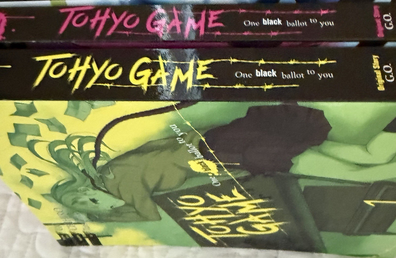 Gioco Tohyo, Volume 1 e 2 di G.O., CHIHIRO & Tatsuhiko