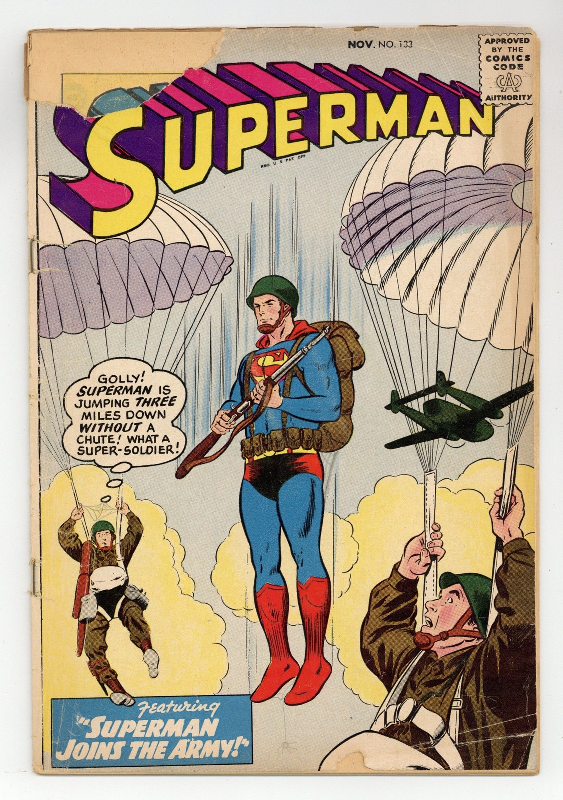 Superman #133 FR/GD 1.5 1959