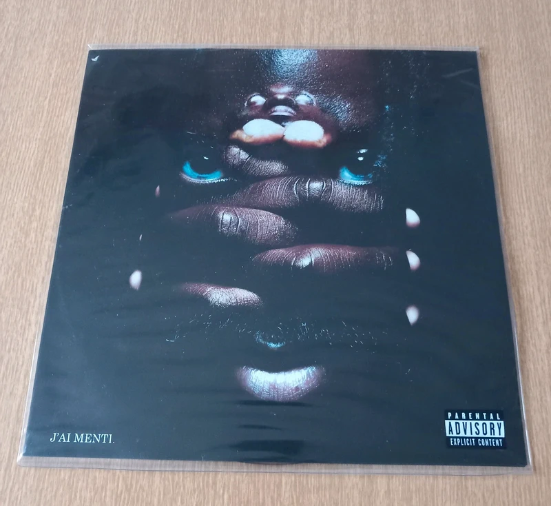 Disque vinyle transparent damso j ai menti