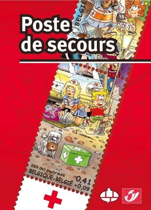 CBBD Cbbd Centre Belge De La Bande Dessinée Poste De Secours (French) Used Phila