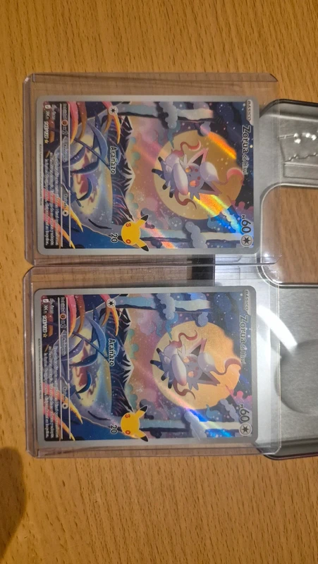 Carta Zorua de Hisui Pokemon 30th aniversario