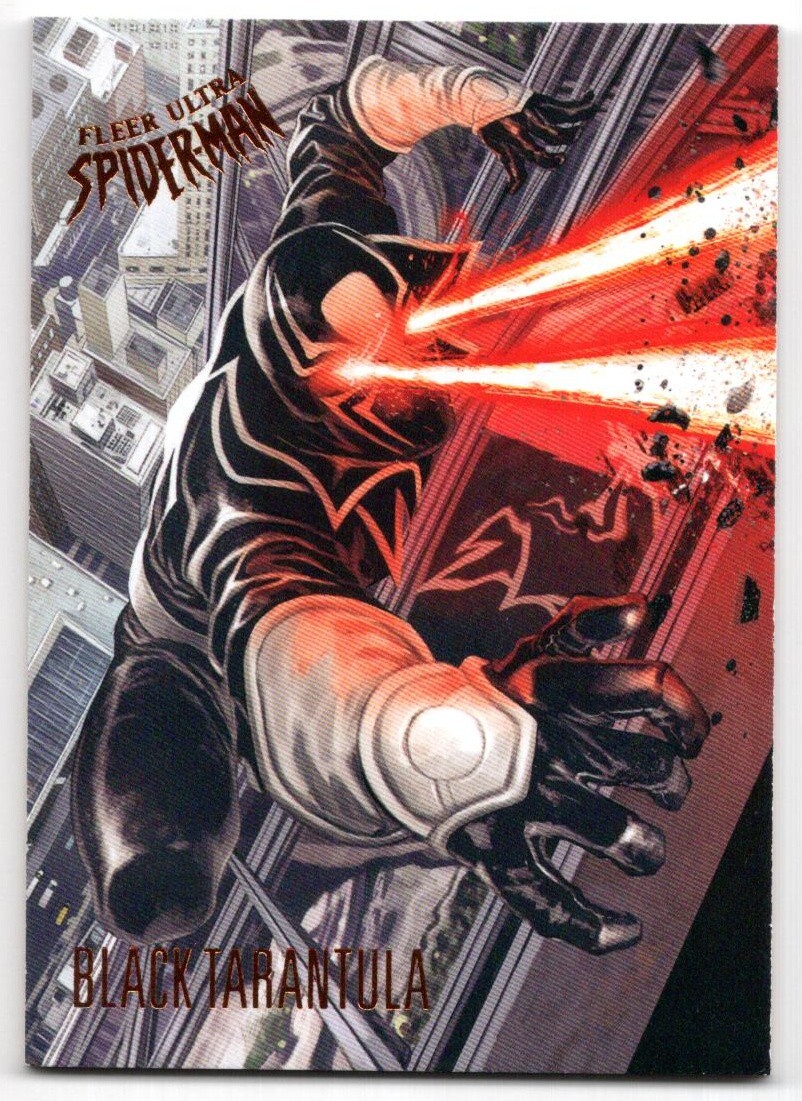 2017 Fleer Ultra Spider-Man Base Set Card #88...BLACK TARANTULA