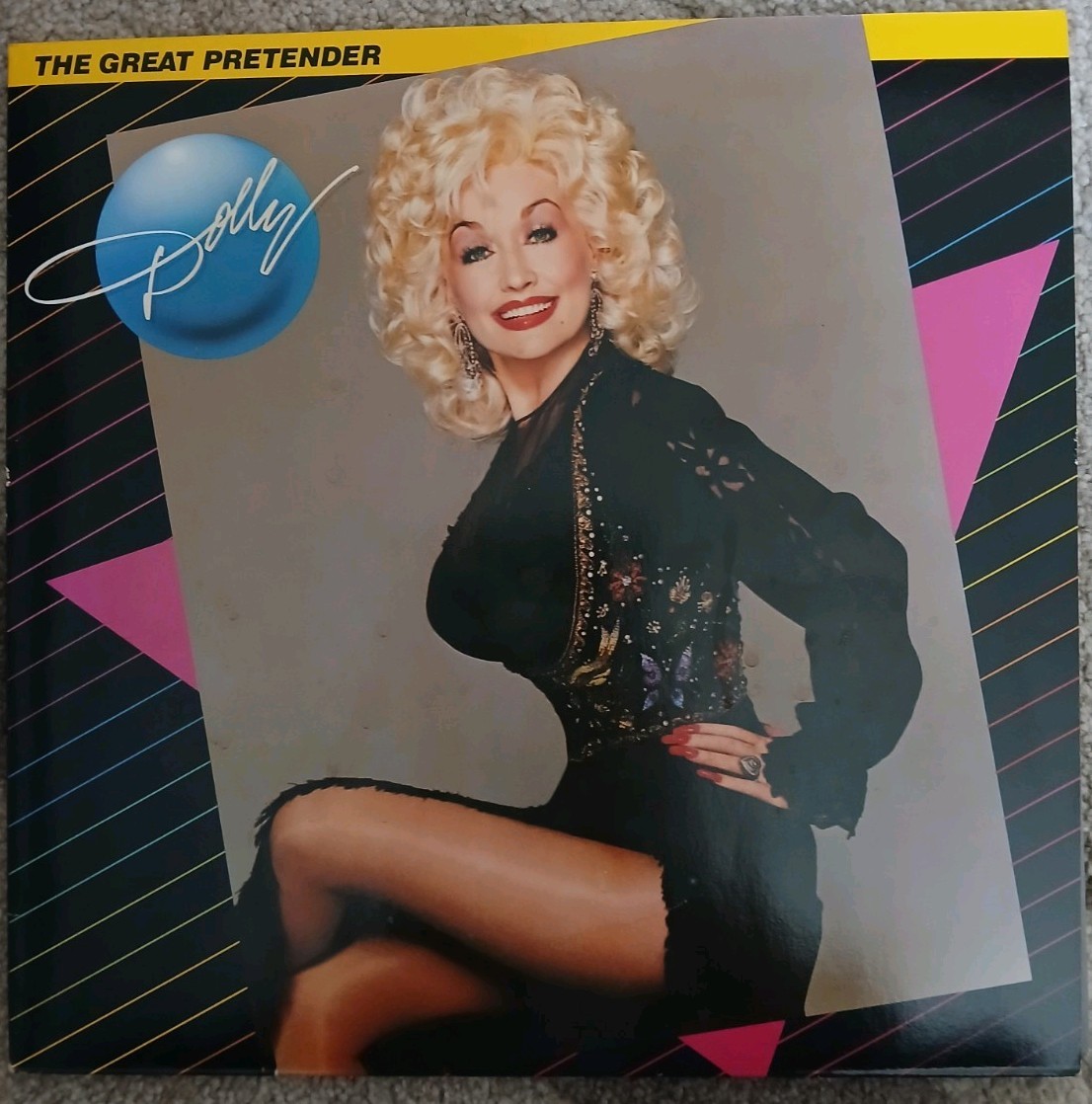 DOLLY PARTON - The Great Pretender - 1984 RCA LP PL 84940