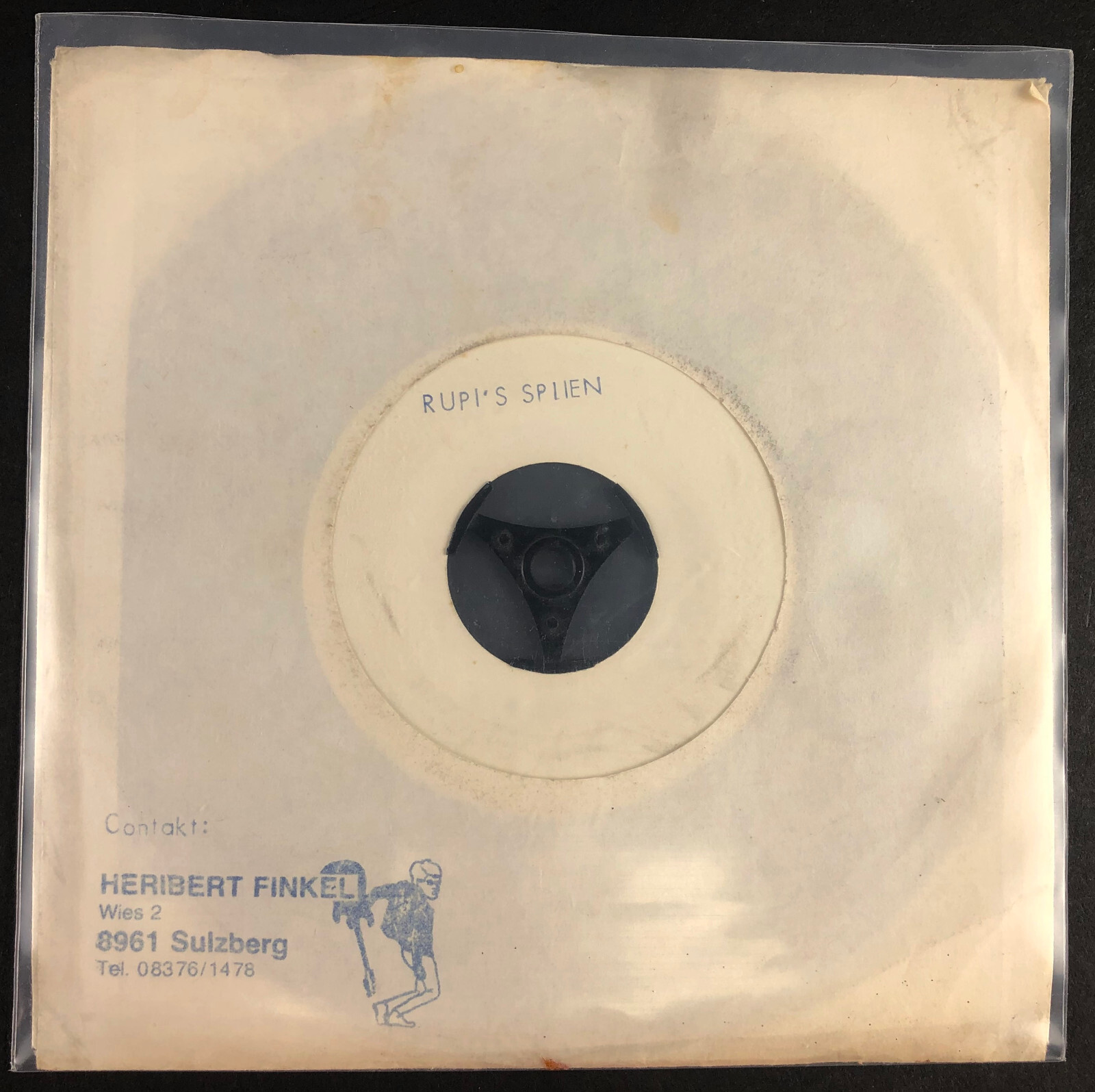 private pressing 7'' - RUPI'S SPLIEN (Heribert Finkel /pre Body & The Buildings)
