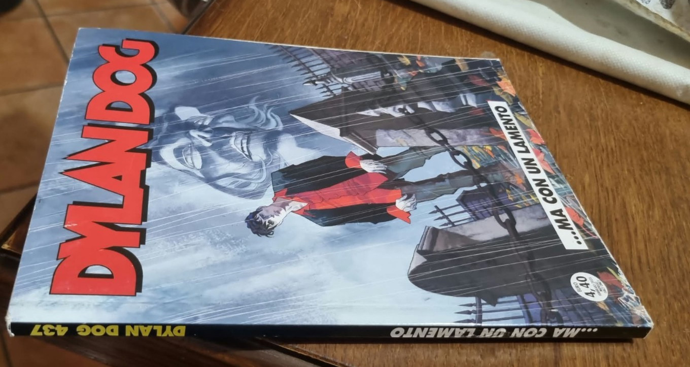 DYLAN DOG ORIGINALE  N. 437 STATO MAI APERTO E MAI LETTO