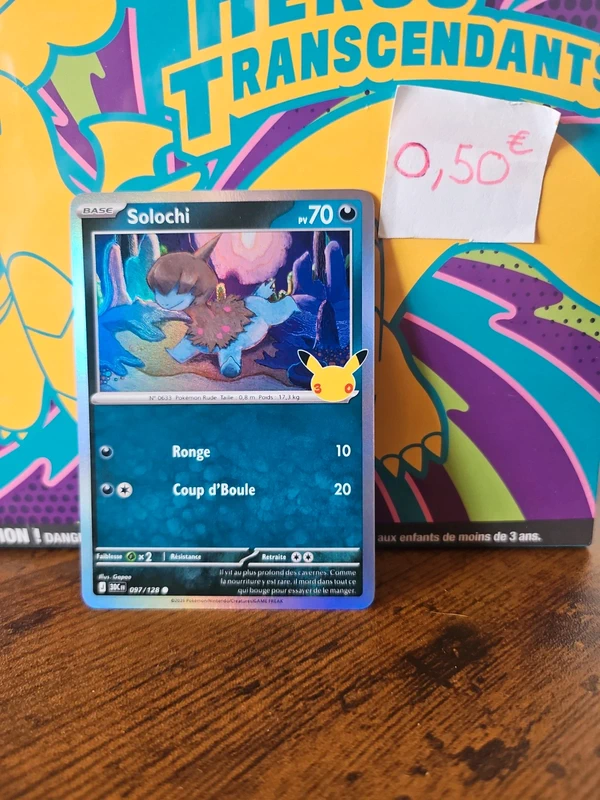 Solochi 97/128 Pokémon série des 30 ans