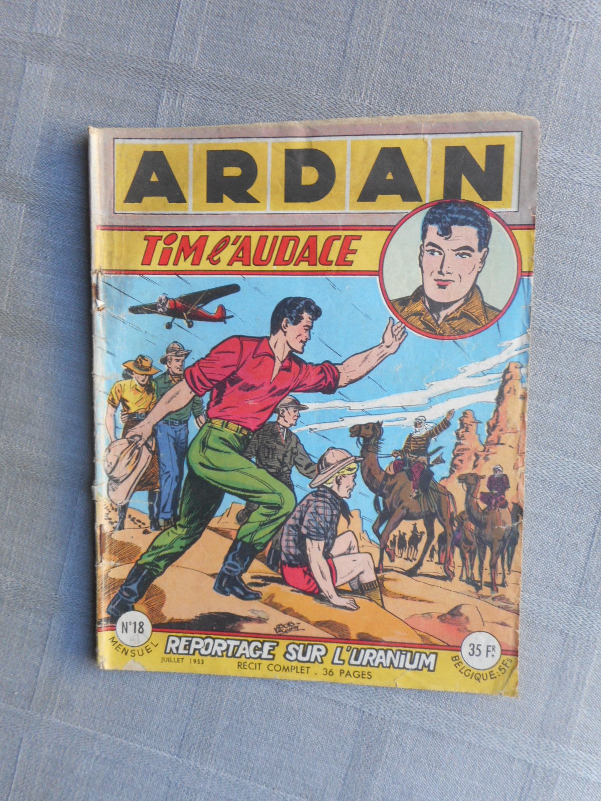 Artima Ardan Tim L'Audace 1ª Serie N° 18 1953 In Buone Condizioni