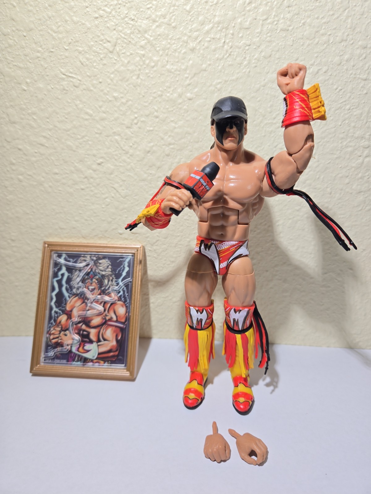 WWE Elite Monday Night War Series 12 Ultimate Warrior LEGGI DESCRIZIONE NO BAF