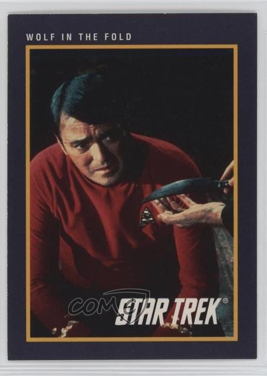 1991 Impel Star Trek 25° anniversario James Doohan Scotty Wolf in the Fold 10ou