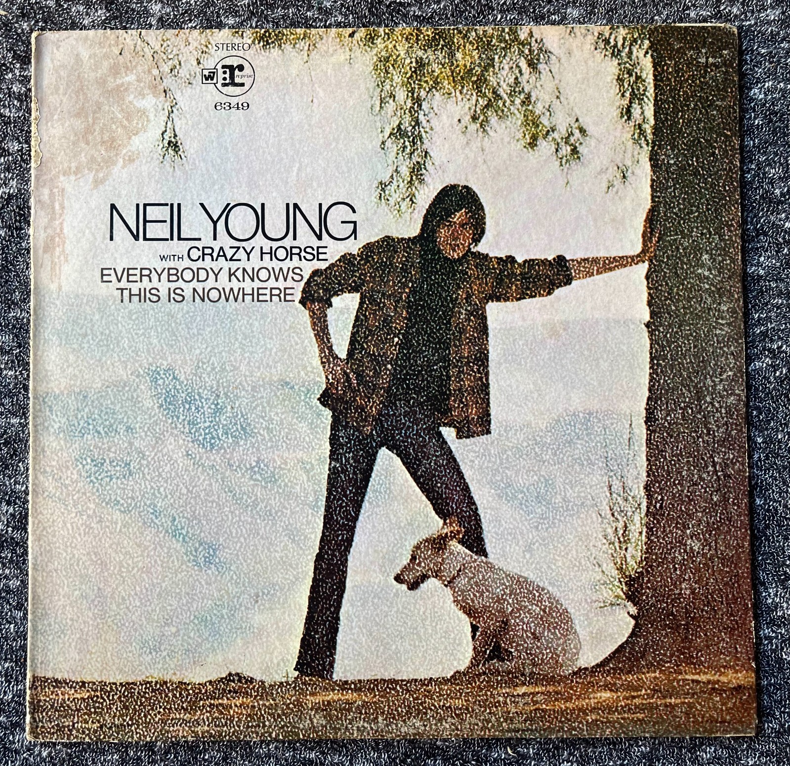 NEIL YOUNG WITH CRAZY HORSE 1969 EVERYBODY KNOWS THIS IS NOWHERE LP