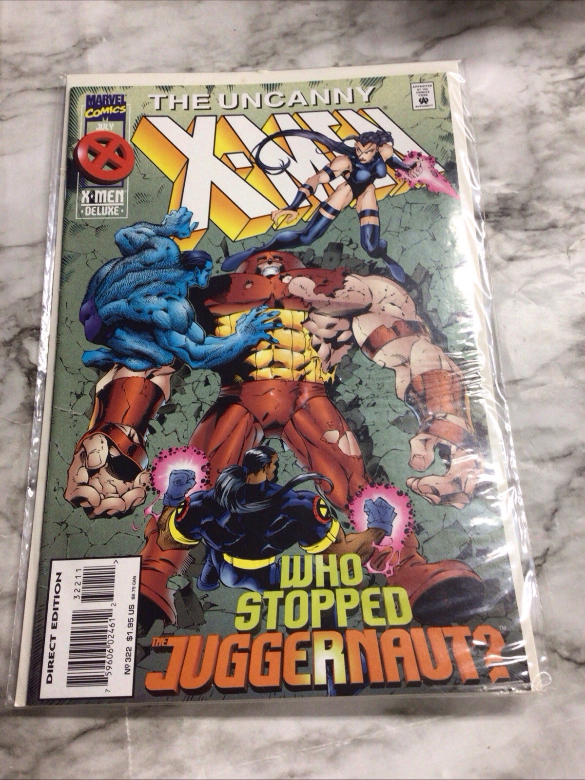 Uncanny X-Men #322, Marvel Comics, 1995 inv. 28