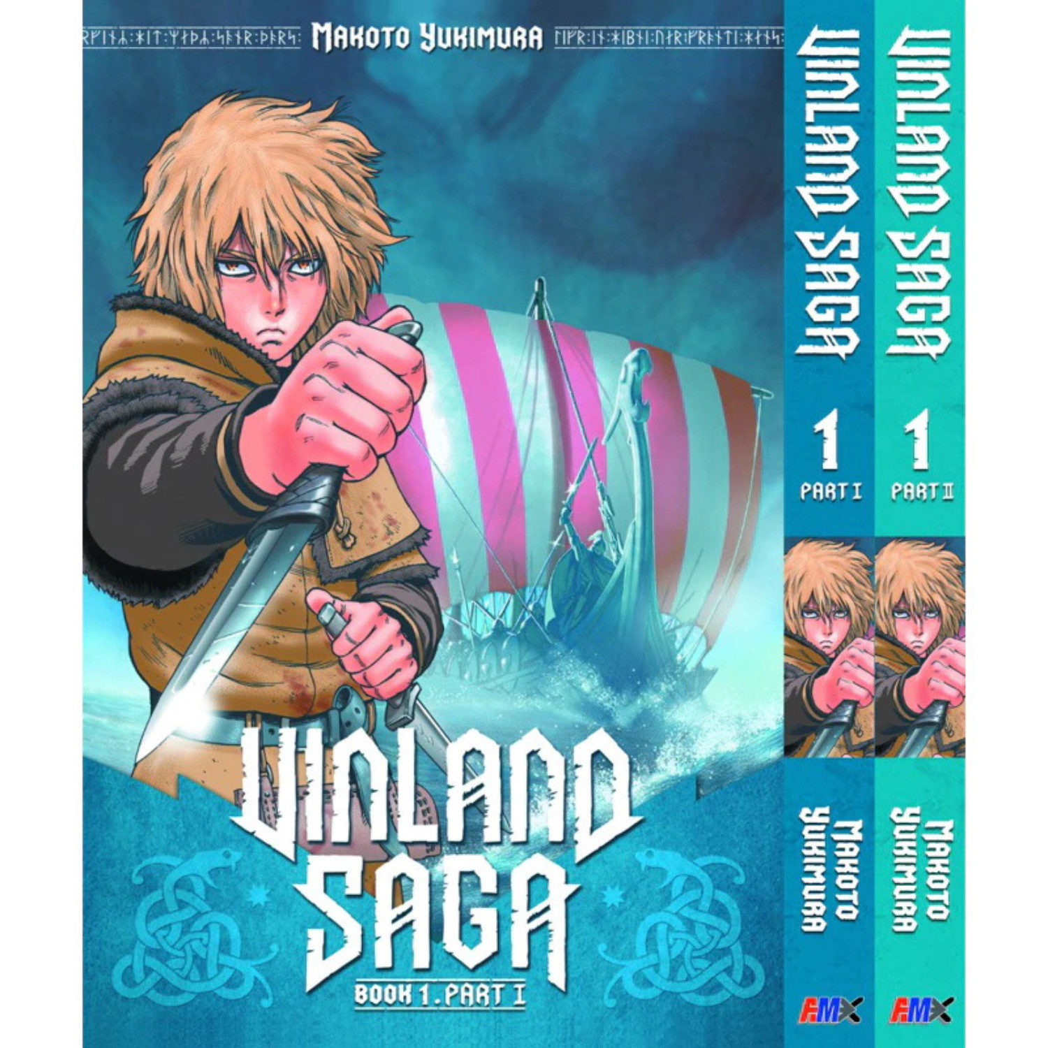 Vinland Saga Manga Vol 1-14 Set Completo Inglese Fumetto di Makoto Yukimura NUOVO SIGILLATO