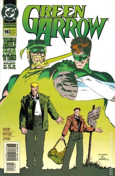 Green Arrow #96 FN+ 6.5 1995 Stock Image