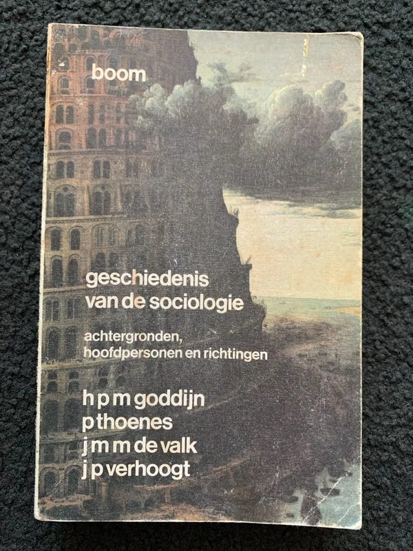 Geschiedenis van de sociologie