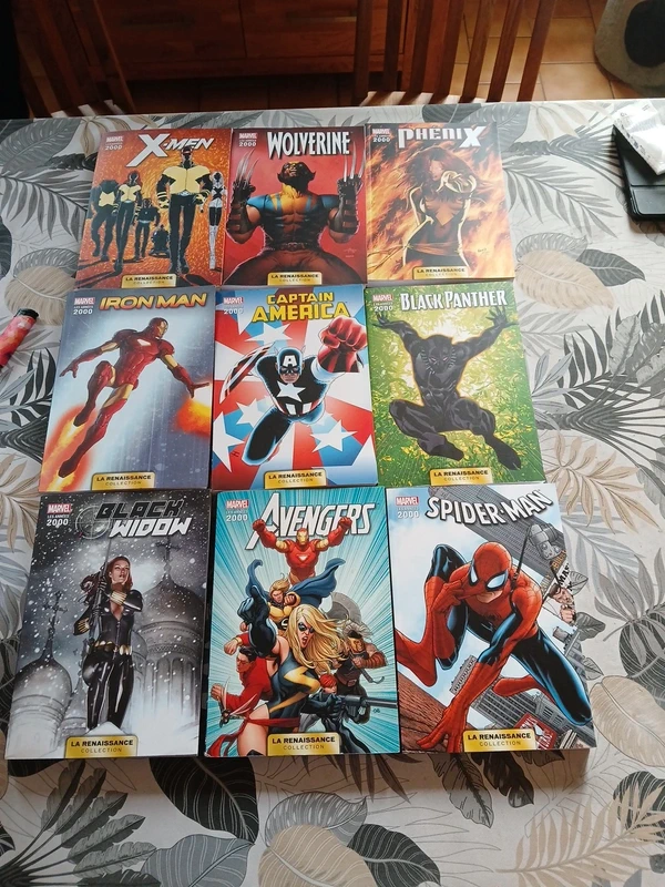 Lot livre marvel collection la renaissance