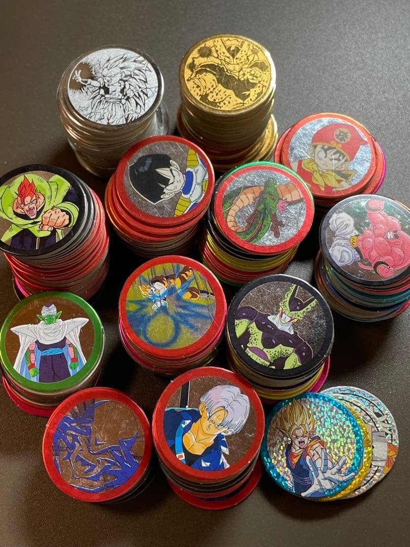 S&B Dragon Ball Menko lotto sfuso 153 pezzi da presto a tardi