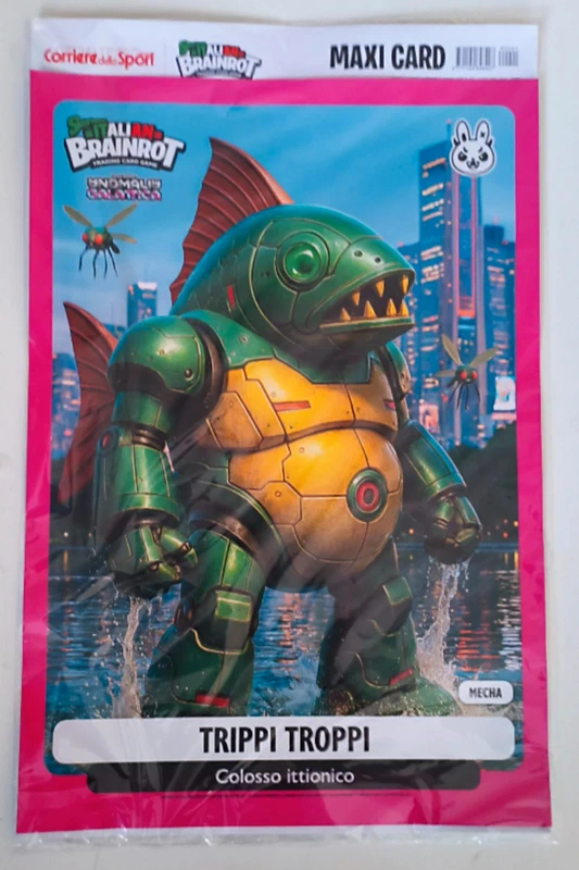 Maxi Card Brainrot Trippi Troppi