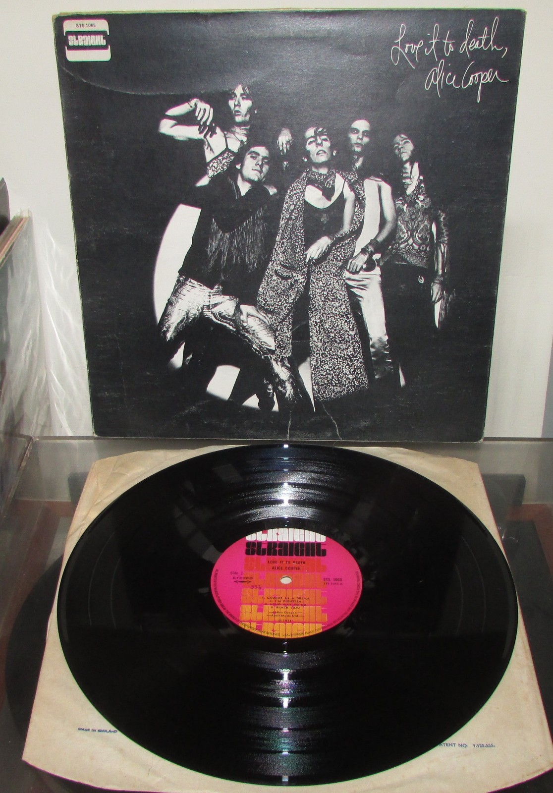 ALICE COOPER  Love It To Death ORIG 1st UK STRAIGHT 1971 Eighteen etc EX AUDIO